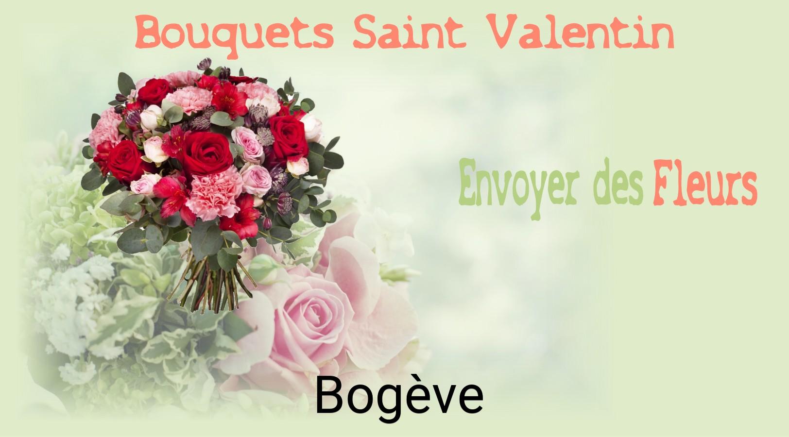 Roses de Saint-Valentin livrées à Bogève